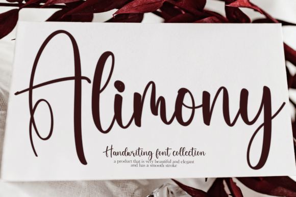 Alimony: A Friendly Handwritten Font for Scroll-Stopping Social Content