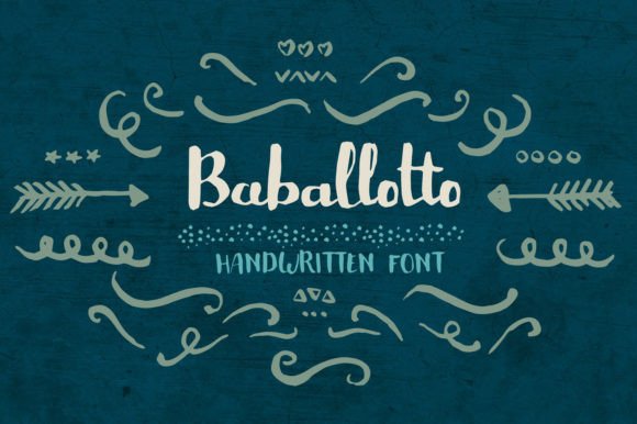 Baballotto: A Handwritten Script Font That Feels Like a Thoughtful First Draft