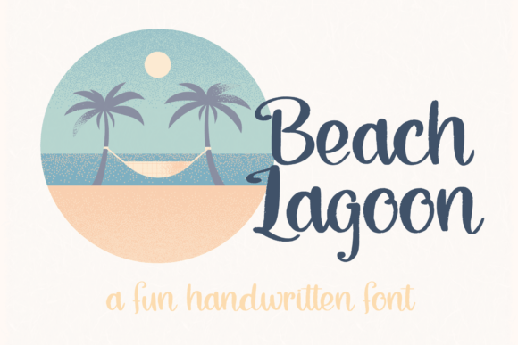 Beach Lagoon: A Modern Handwritten Font for Thoughtful Branding