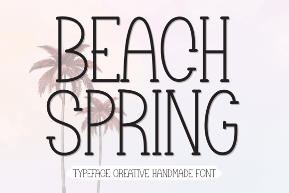 Beach Spring: A Handwritten Font That Feels Like Home