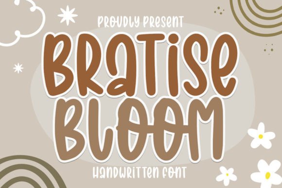 Bratise Bloom: A Playful Handwritten Font for Small Business Branding