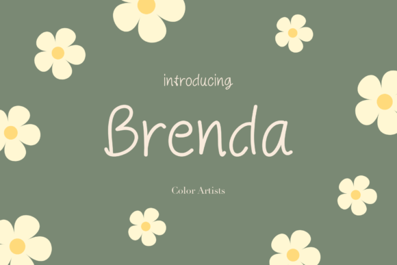 Brenda: An Elegant Script Font for Digital Branding
