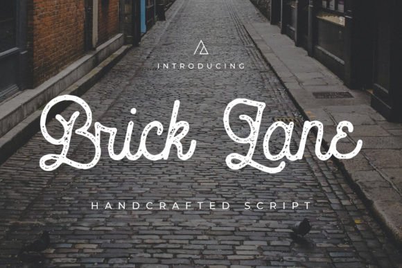Brick Lane: A Handcrafted Script Typeface for Digital Branding