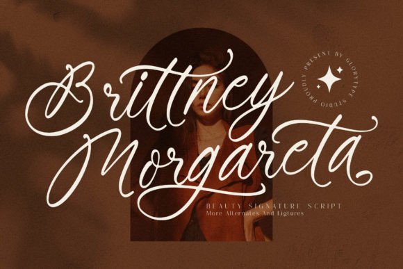 Brittney Morgareta: A Signature Script Font for Small Business Branding