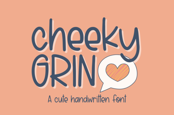 Cheeky Grin: A Friendly Handwritten Font for Small Business Branding