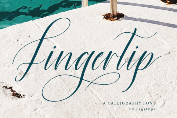 Fingertip Font: A Modern Script for Trusted Branding