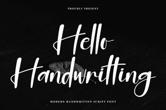 Hello Handwritting: A Premium Script Font for Trusted Branding