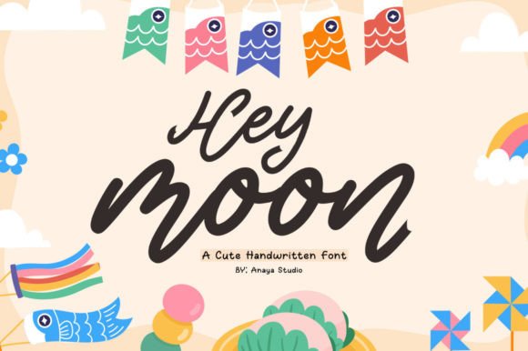 Hey Moon: A Delicate Script Typeface for Elegant Web Design