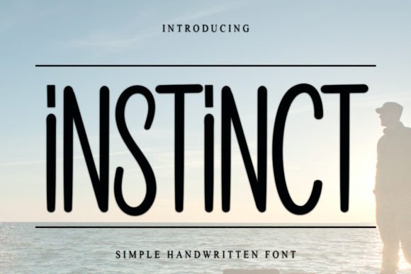Instinct: A Handwritten Font That Feels Like a Thoughtful Pause