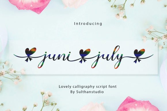 Juni July: A Friendly Handwritten Script Font for Digital Brands