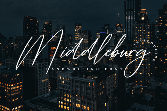 Middleburg: A Handwritten Font That Feels Like a Thoughtful Pause