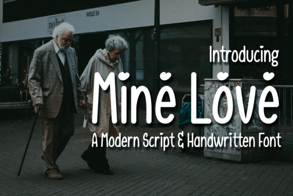Mine Love: A Thoughtful Script Font for Editorial Calm
