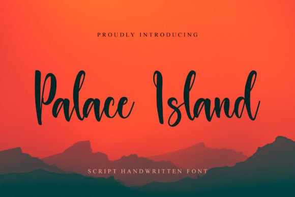 Palace Island: A Handwritten Font That Feels Like a Sigh of Relief