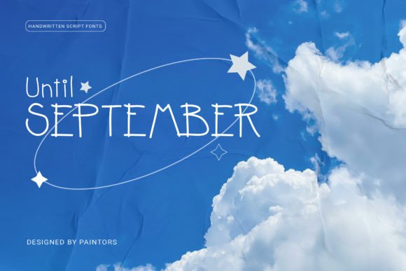 Until September Font: Elegant Script for Digital Branding