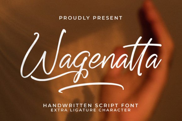 Wagenatta: A Modern Script Font for Handmade Brands